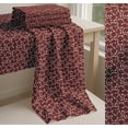 thumbnail image 6 of Soimoi Red Cotton Cambric Fabric Leaves Leaves Print Fabric by the Yard 56 Inch Wide, 6 of 7