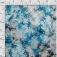 thumbnail image 3 of oneOone Cotton Flex Blue Fabric Brush Stroke Craft Projects Decor Fabric Printed By The Yard 40 Inch Wide, 3 of 4