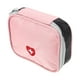 thumbnail image 4 of Mini bolsa de medicina de primeros auxilios portátil Caja de almacenamiento de medicina de poliéster Organizador pequeño Paquete de medicina de emergencia (rosa), 4 of 6