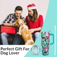 thumbnail image 5 of German Shepherd Gifts for Women Cute Dog Tumbler Coffee Cup for Women German Shepherd Travel Mug 40 Oz Stainless Steel Insulated Water Bottle With Lid and Straw, 5 of 6