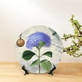 thumbnail image 6 of Gaeub Vintage Flower Print Ceramic Plate,Dinner Plates,Bone China Decorative Plates with Display Stand,Art Ceramic Ornaments for Wall Hanging Decoration-8in, 6 of 6