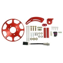 MSD 8623-MSD Crank Reluctor Kit - Flying Magnet - Hall-Effect - 8.00 inch - Red