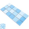 thumbnail image 2 of 36pcs Mosaic Tile Ceramic Mosaic Tiles for Kitchen Backsplash Swimming Pool, 2 of 9