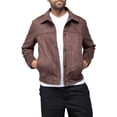 thumbnail image 3 of X RAY Jeans Mens Faux Suede Jacket, Dark Brown, 2XL, 3 of 8