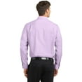 thumbnail image 2 of Port Authority S658 SuperPro Oxford Shirt , White, 4XL, Mens Casual Button Down Shirts, 2 of 6