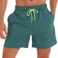 thumbnail image 1 of Men's Swim Trunks Quick Dry Beach Shorts with Pockets, 1 of 6