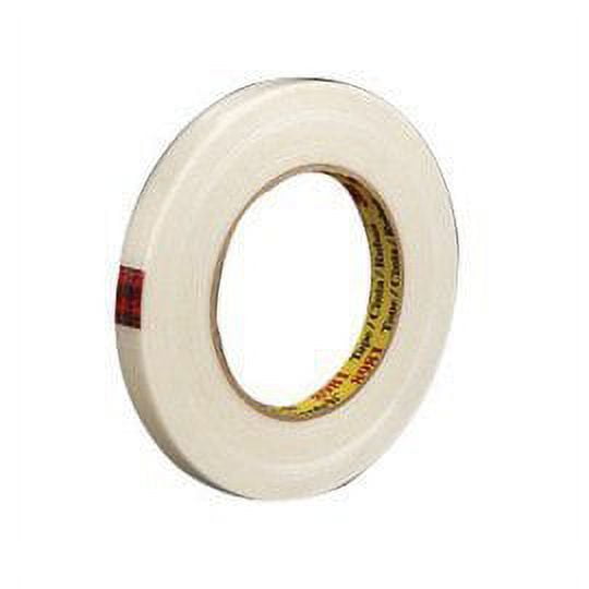 Scotch 06939 Filament Tape 893 Clear, 24 mm x 55 m (Set of 1/EA)