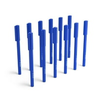 TRU RED Ballpoint Gripped Pen Medium Point 1.0mm Blue TR52865