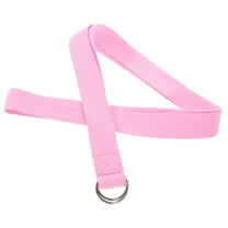 CATIEBYE 5Pcs Professional Non Elastic Yoga Straps Violet for Stability and Strength Training