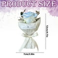 thumbnail image 3 of Ayprnig Preserved Flowers Bouquet - Forever Flowers for Delivery, Eternal Roses Bouquet, Flower Gifts for Women, Mother, Mom, Girlfriend, Wife, Anniversary, Valentine's Day Present Light Blue, 3 of 5