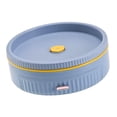thumbnail image 2 of Organizador de tocadiscos giratorio perfecl bandeja de almacenamiento azul, 2 of 8
