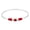 Red, variant on Rechargeable Illuminated Pet Collar with USB Port,Features Slow,Fast and Constant Light Modes,Fits Neck Sizes for All Dogs&Cats,Waterproof LED Strip for Rainy Walk