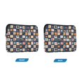 thumbnail image 7 of FORMRS 13-13.3 inch Laptop Sleeve Case Soft Carrying Quilted Computer Bag Cover, Blue Circle Mosaic, 7 of 7