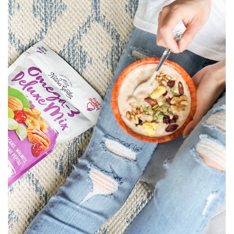 Nature's Garden Wholesome Omega-3 Deluxe Mix - Energy Blend with