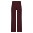 thumbnail image 2 of TiaoBug Kids Boys Gentleman Suit Pants Elastic Waistband Pull-On Trousers Wedding Party Formal Uniform Burgundy 14, 2 of 7
