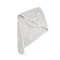 thumbnail image 4 of Unique Bargains 1pc Classic Water-absorbent Coral Fleece Hair Towel 24.02"x 9.65" Gray, 4 of 5