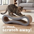 thumbnail image 5 of Kitty City Corrugated Cardboard XL Infinity Lounger Cat Scratching Pad, Multicolored, One Size, 5 of 9