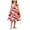 RedC, variant on Agkizg Girls Sleeveless Tank Dresses Crewneck Floral Print Casual A Line Flower Girl Sundress Dresses