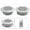White, variant on Round Air Vent Grille Air Vent Grille Wall Air Vent Grille Metal Ventilation Plugs Stainless Steel Stainless Steel Exterior Silver Fangkenuo