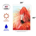 thumbnail image 2 of Toland Home Garden Flamingo Tutu House Flag, 2 of 5