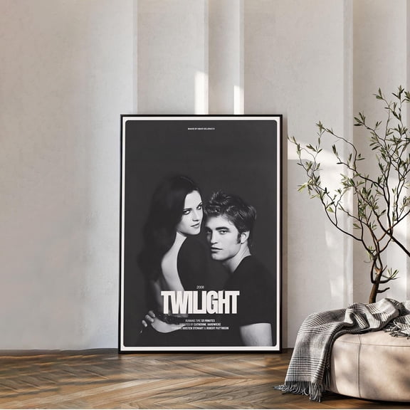 SHIRVA Twilight Movie poster | High-quality canvas | Home Decor | Holiday Gift | Available in Various Sizes, Unframed Paper Poster 8x12in