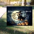 thumbnail image 4 of Happy Halloween Chinese Shar-Pei Witch Pumpkins Bats Yard Sign Dog Lover Outdoor Home Lawn Garden Porch Decor - 13012, 4 of 5