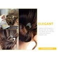 thumbnail image 2 of Miangastore 4 Pcs Épingles à Cheveux en Métal en Forme de U Accessoires de Coiffure pour Femmes, 2 of 9