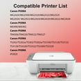thumbnail image 2 of 245XL Ink Cartridges for Canon ink PG 245 Black Ink Cartridge for Pixma MX492 MX490 MG2522 MG2920 MG2922 TR4520 TR4522 TR4527 TS3320 TS3322 Printer (1 Black), 2 of 6