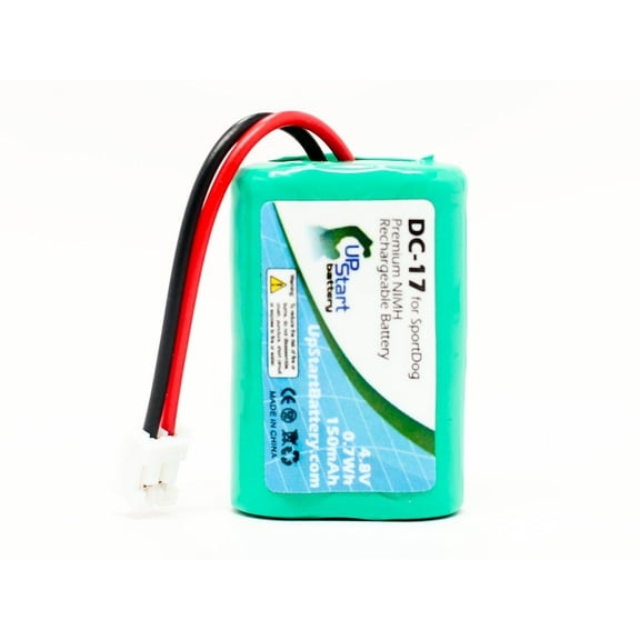 Kinetic MH120AAAL4GC Battery - Replacement for Kinetic DC-17 Dog Training Collar Battery (150mAh, 4.8V, NI-MH)