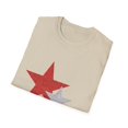 thumbnail image 4 of Three Stars Fourth Of July Unisex Softstyle T-Shirt, 4 of 4