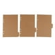 thumbnail image 4 of Cuaderno de papel con pestañas Kraft A5 de 5 piezas - color , se describe Marrón Gloria Cuaderno de papel con pestañas, 4 of 9