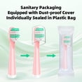 thumbnail image 3 of shiyou-Compatible with Rtauys Electric Toothbrush Replacement Brush Heads,for Rtauys Electric Toothbrush,10 Pack (Pink, Medium), 3 of 4