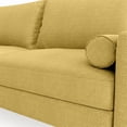 thumbnail image 3 of Pemberly Row 70" Modern Track Arm Tufted Velvet Sofa in Gold, 3 of 8
