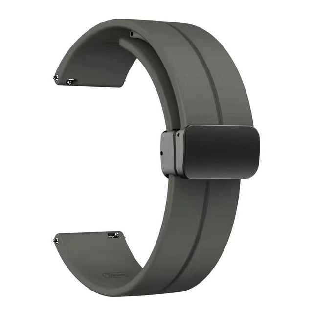 Adecuado para Samsung Galaxy Watch 4 5 Huawei GT3 Correa con hebilla plegable magnética universal