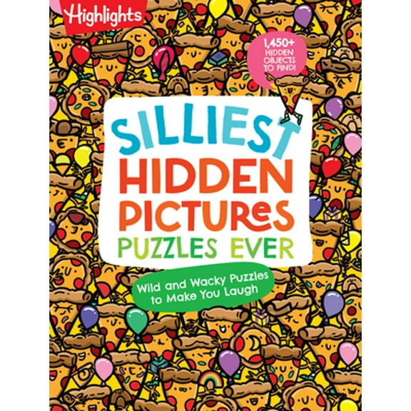 Pre-Owned Silliest Hidden Pictures Puzzles Ever: Search-and-Find Book for Kids 6 and Up with Over 1,000 Hidden Objects, Road Trip Games, Silly Jokes and Wacky ... for Hours of Fun (Highlights Hidden Pictures)