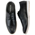 thumbnail image 4 of Mio Marino Classic Wingtip Oxford Dress Shoes for Men w/ Elegant Shoe Bag, 4 of 7
