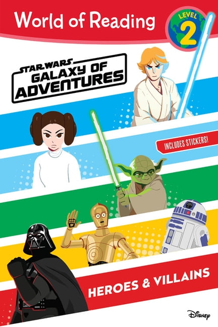 World of Reading: Star Wars Galaxy of Adventures: Heroes & Villains (Paperback)