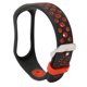thumbnail image 3 of Correa de repuesto para pulsera inteligente Mi Band 7, de silicona suave, con protección completa y ajuste de tamaño, color negro y rojo., 3 of 14