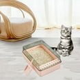 thumbnail image 6 of Bvdfgk Cat Litter Box Kitty Litter Box Detachable Easy Clean High Sides for Indoor Cats Pink, 6 of 9