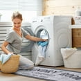 thumbnail image 1 of Paokuoon Laundry Room Floor Mat Water Absorbent Floor Mat for Laundry Room Letter Printed Rectangular Carpet Non Slip Stain Resistant, 1 of 7