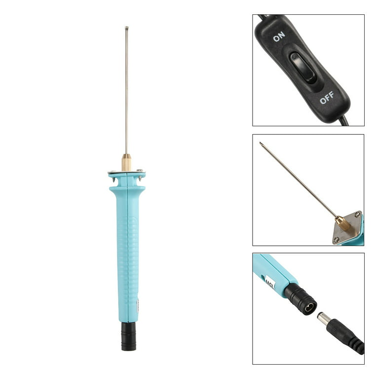 Yiju Hot Wire Foam Cutter, Adjustable Cutter Hot Pen, Foam Board Cutter  Electric Cutting Tool for Advertising Word Making, DIY, 20cm Pen