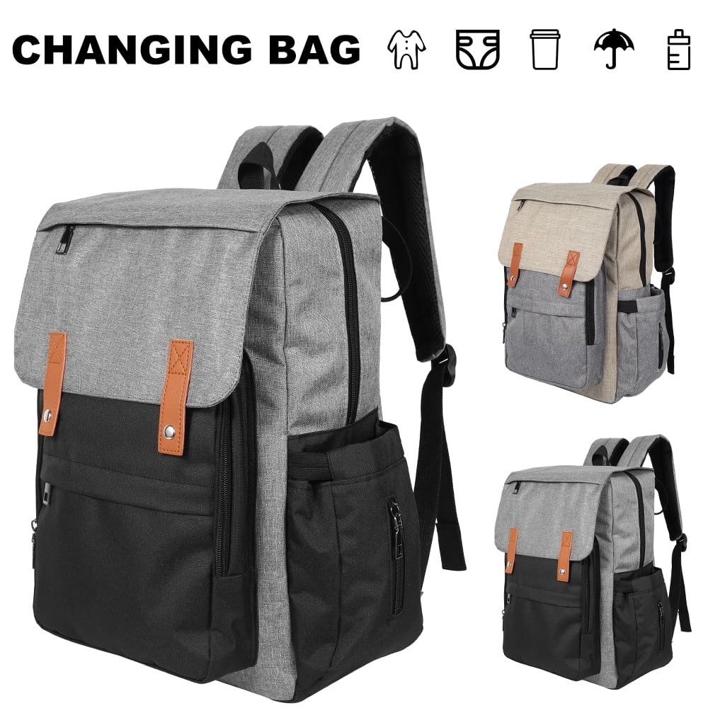 baby bag with changing mat