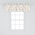 thumbnail image 2 of Ambesonne Steampunk Window Valance, Pastel Vintage Keys, 54" X 18", Multicolor, 2 of 3
