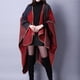 thumbnail image 4 of Minnieouse Ponchos de moda, capas ligeras, suaves, de gran tamaño, chales, silenciador lavable, bufanda acolchada de Cachemira de simulación Accesorios de disfraces Rojo, 4 of 5