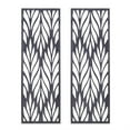thumbnail image 3 of Madison Park Florian Grey Laser Cut Wood 2-piece Panel Wall Decor Set in Reclaimed Grey, 3 of 9
