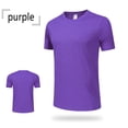thumbnail image 2 of Fgnfyis Men's Athletic Compression Tank Tops for Sports Gym Workouts Breathable Performance Wear Lightweight Training Sleeveless Shirts for Active Tank Tops Men Purple L, 2 of 4