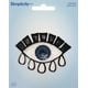 Wrights Sequin Iron-On Applique-Eye – image 1 sur 1
