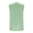thumbnail image 5 of BADHUB Sleeveless Cardigans for Women Plus Size Summer Long Vest Lightweight Open Front Shrug Boleros with Pockets Mint Green 3XL, 5 of 7
