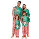 thumbnail image 1 of 2024 pijamas navideños a juego para la familia, trajes para bebés y niños adultos, Tops + Pantalones, 2 uds., ropa de dormir de Navidad, pijamas, ropa para perros, 1 of 4