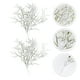 thumbnail image 3 of 2 ramos de plantas de simulación vívidas, decoración de pino de nieve falso, adorno de planta decorativa, 3 of 5